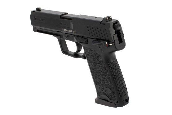 USP V1 45 ACP Pistol from H&K features a blued finish